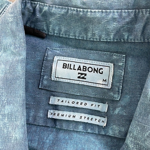 BILLABONG MENS SHORT SLEEVE SHIRT - Picture 8 of 9